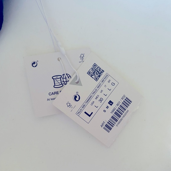 NWT Zara crop top black Tshirt - Picture 5 of 5